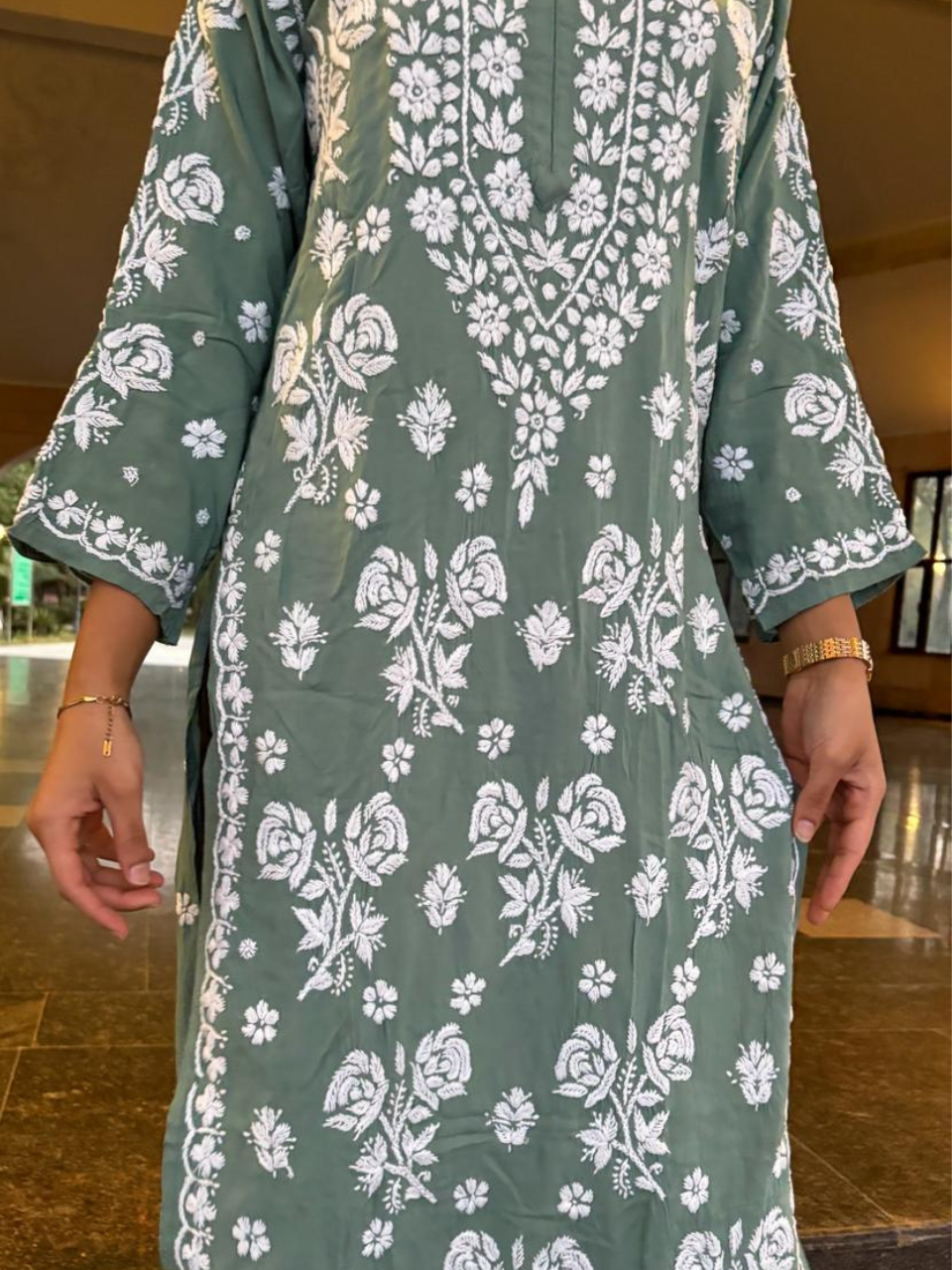 AYAT Chikankari kurti