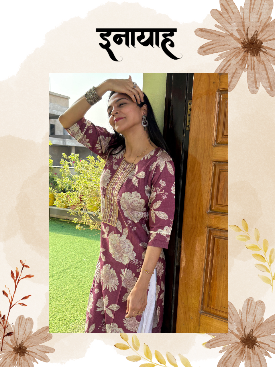 ANAYAH Cotton Floral Kurti