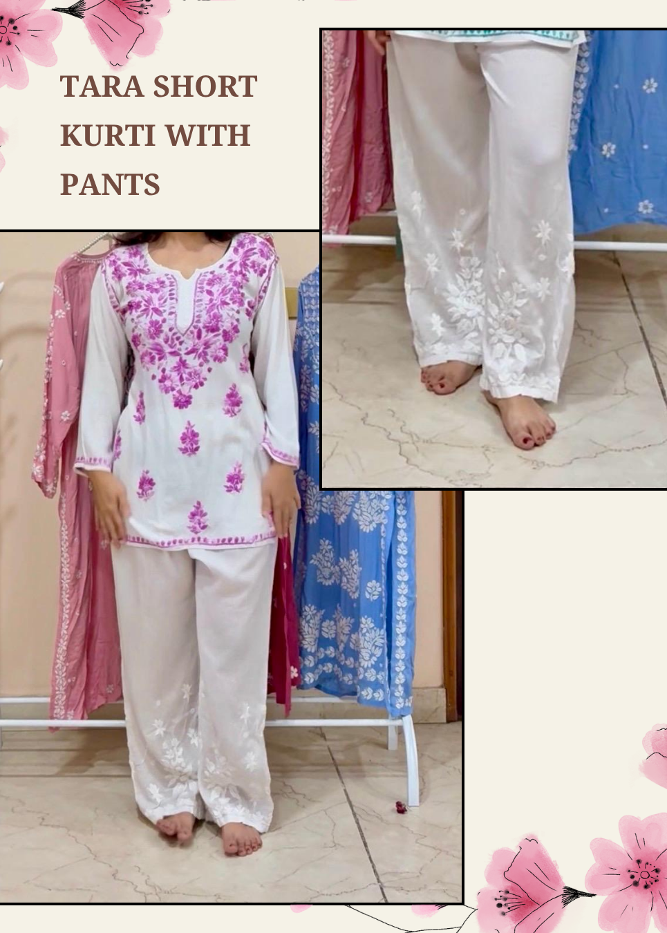 Tara Short Kurti with Pants