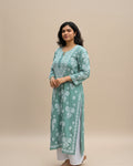 Ayat Chikankari kurti