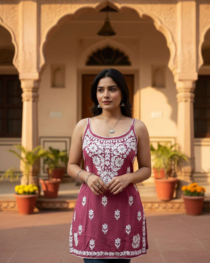 Rahat Sleeveless Kurti