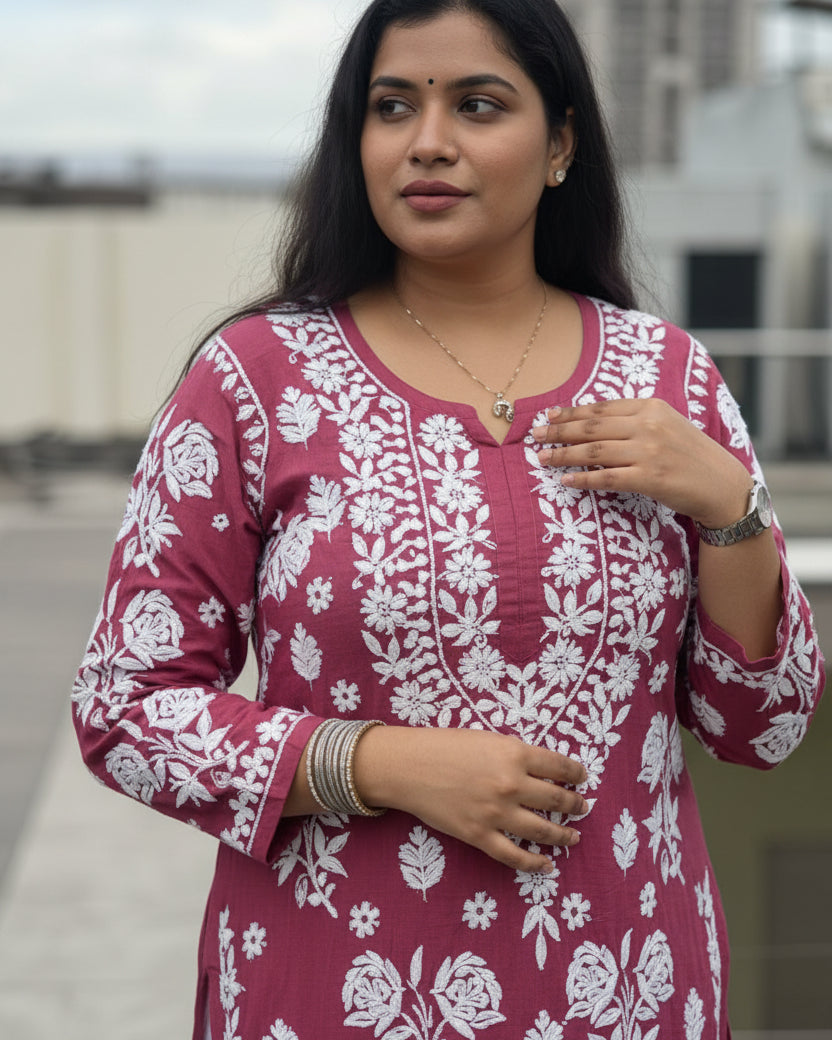 Shaoor Chikankari