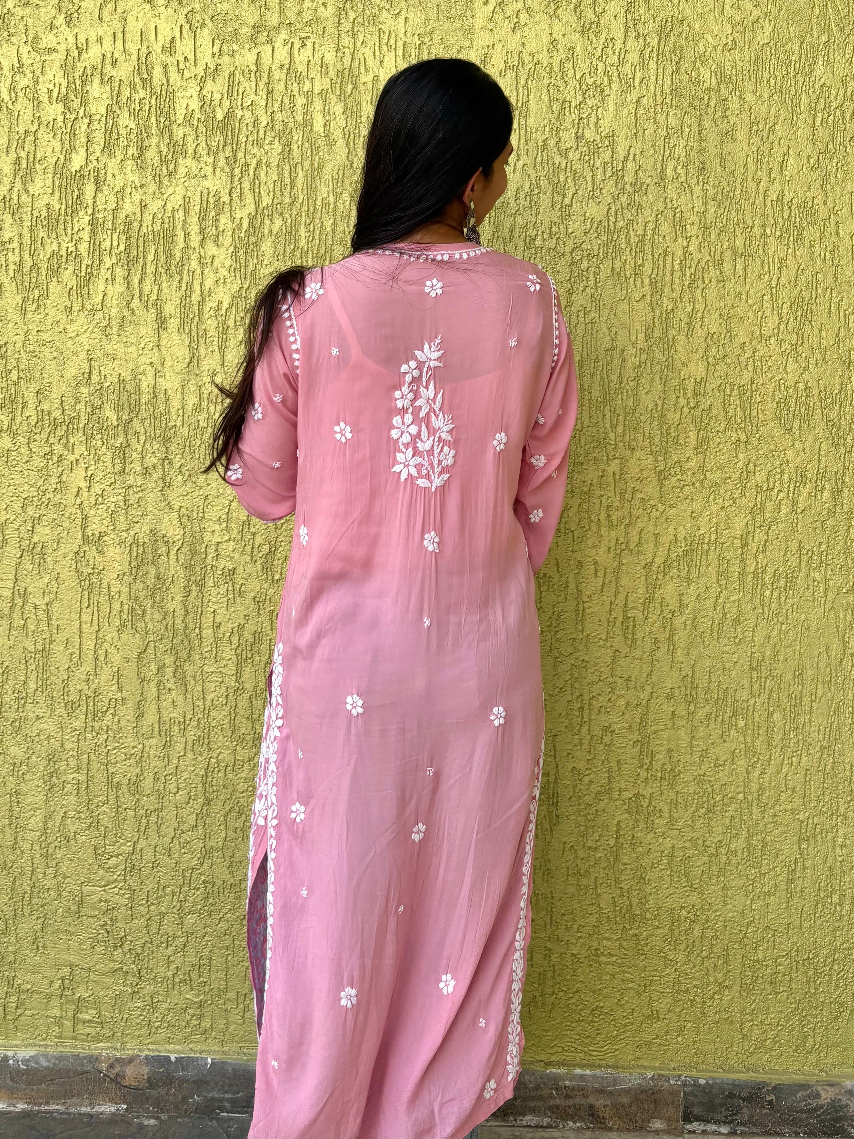 MANNAT Dori Chikankari Kurti