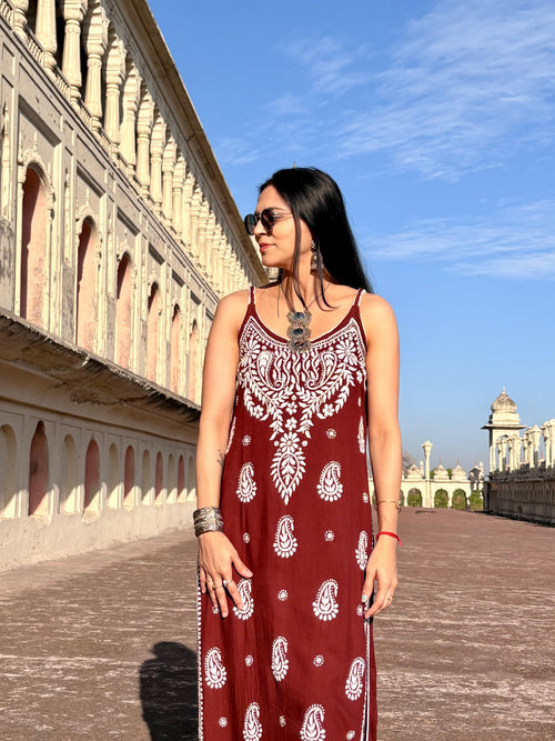 DHARA Chikankari set