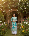 Roshini Cotton Floral Kurti